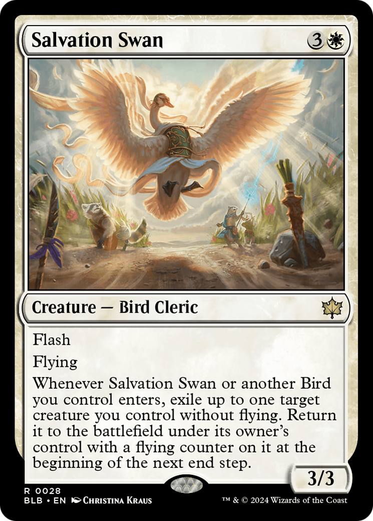 Salvation Swan (028) - Bloomburrow