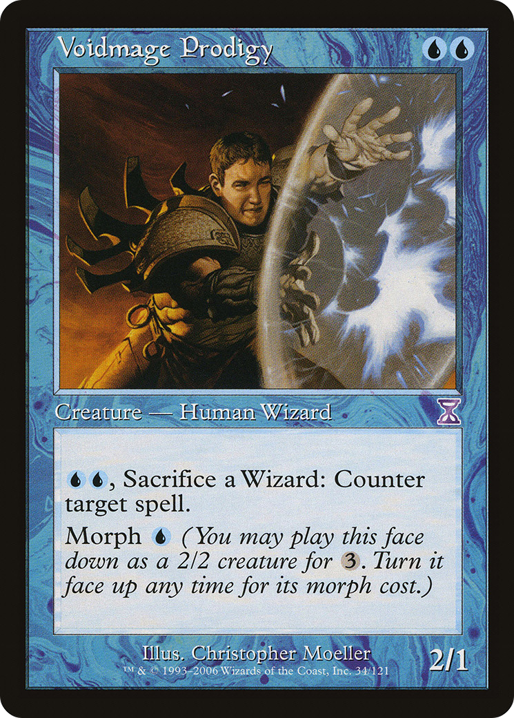 Voidmage Prodigy (Retro) (034) Foil - Time Spiral Timeshifted