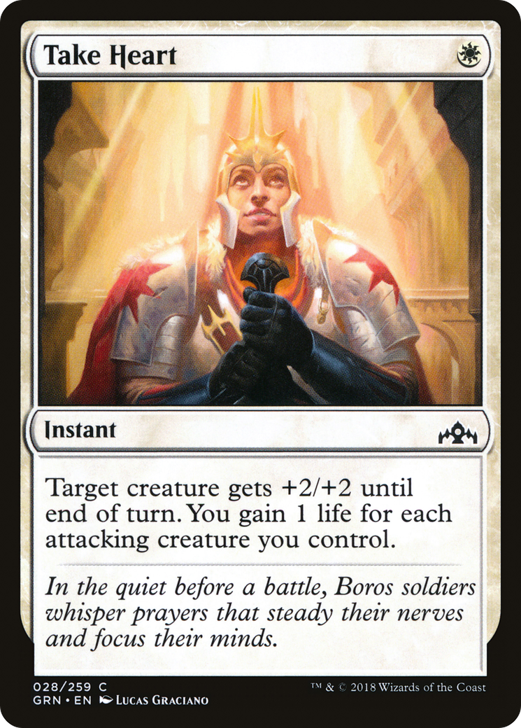 Take Heart (028) Foil - Guilds of Ravnica