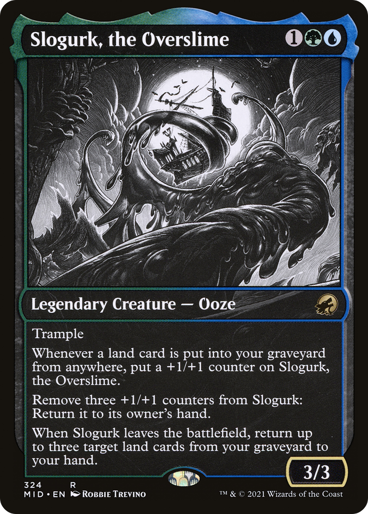 Slogurk, the Overslime (Showcase) (324) Foil - Innistrad: Midnight Hunt