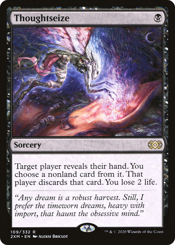 Thoughtseize (109) Foil - Double Masters