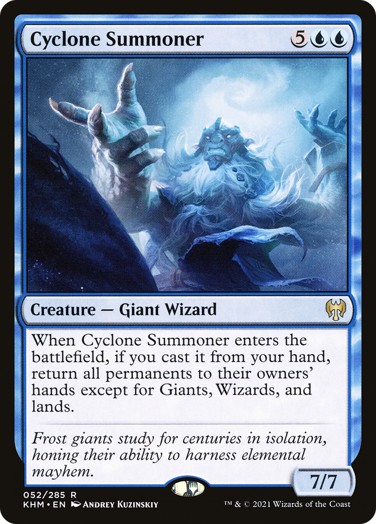 Cyclone Summoner (052) - Kaldheim