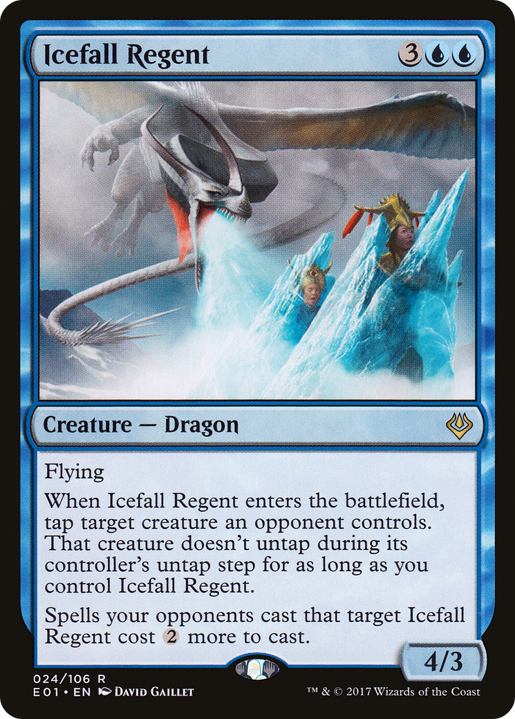 Icefall Regent (024) - Archenemy: Nicol Bolas