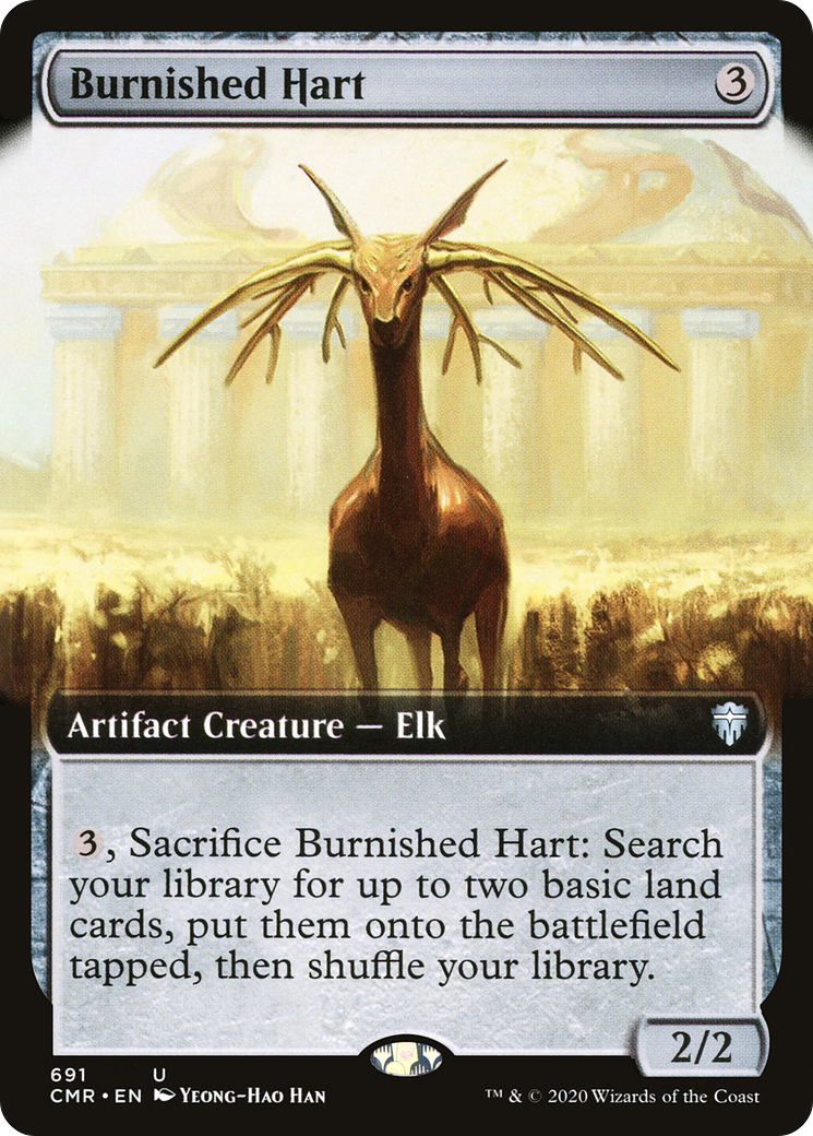 Burnished Hart (Extended Art) (691) Foil - Commander Legends