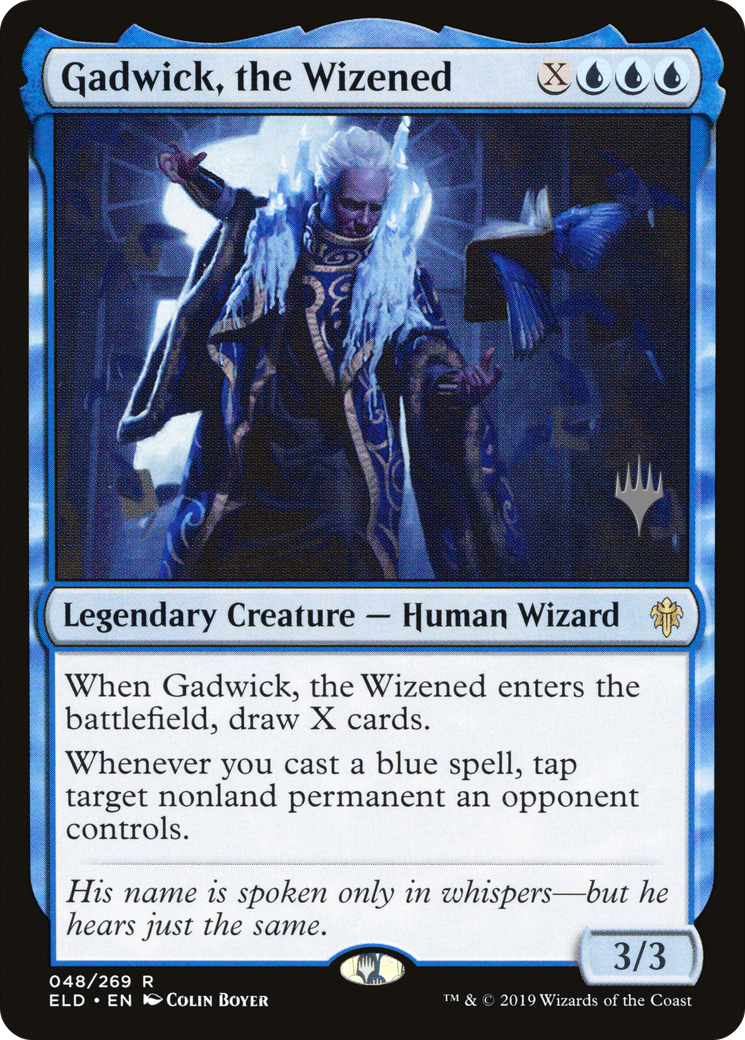 Gadwick, the Wizened (48p) - Throne of Eldraine Promos