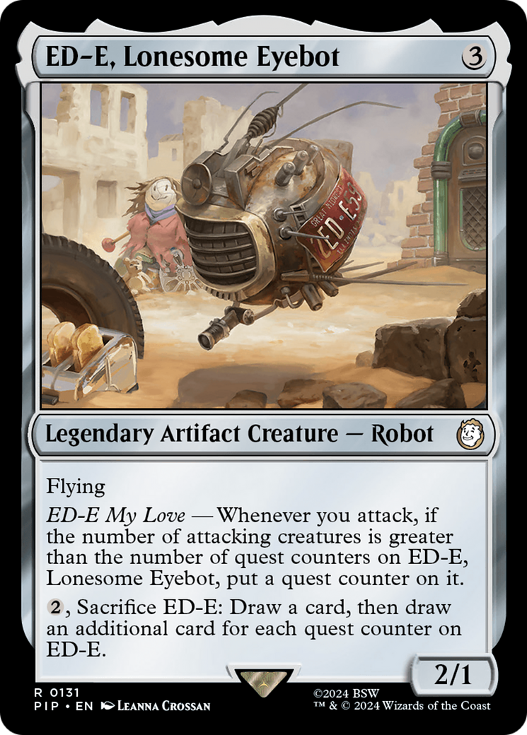 ED-E, Lonesome Eyebot (131) Foil - Fallout