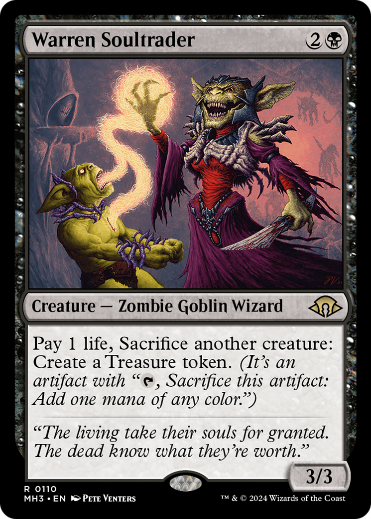 Warren Soultrader (110) Foil - Modern Horizons 3