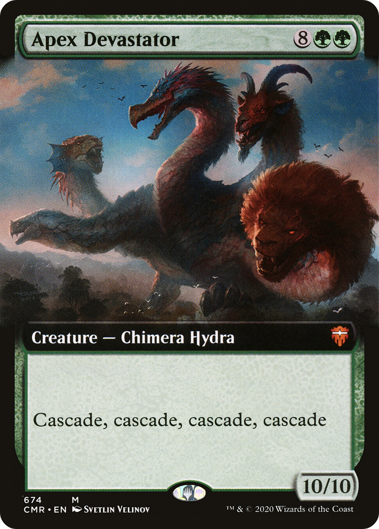 Apex Devastator (Extended Art) (674) Foil - Commander Legends