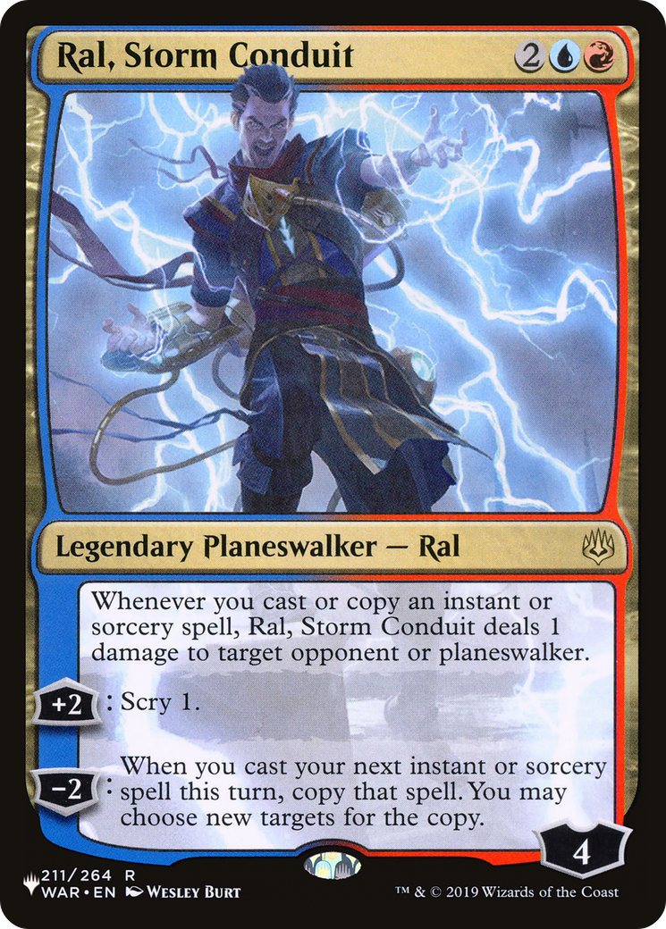 Ral, Storm Conduit (WAR-211) - The List