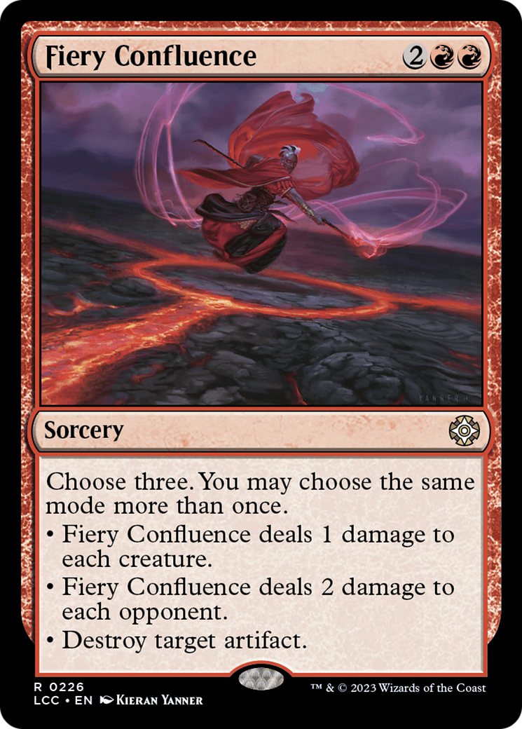 Fiery Confluence (226) - The Lost Caverns of Ixalan Commander