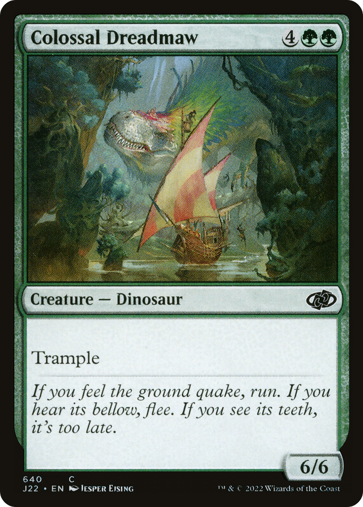 Colossal Dreadmaw (640) - Jumpstart 2022