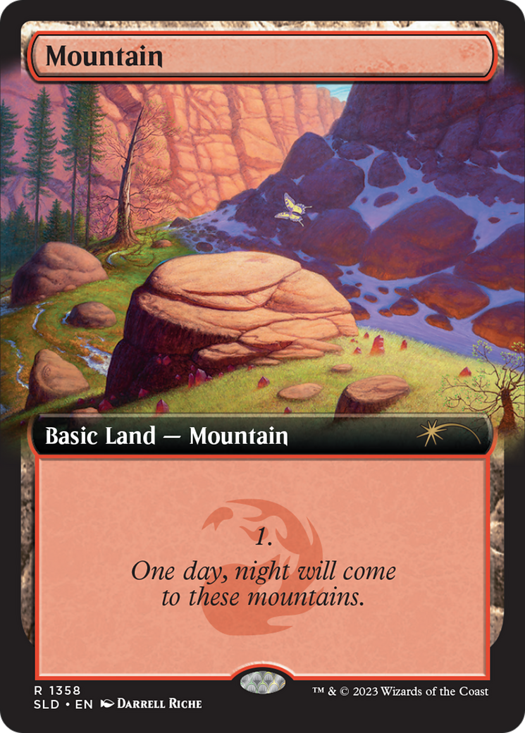 Mountain (1358) - Secret Lair Drop