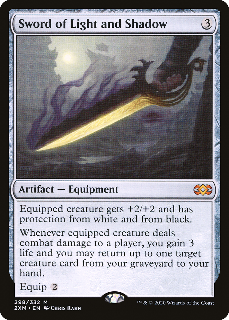 Sword of Light and Shadow (298) Foil - Double Masters