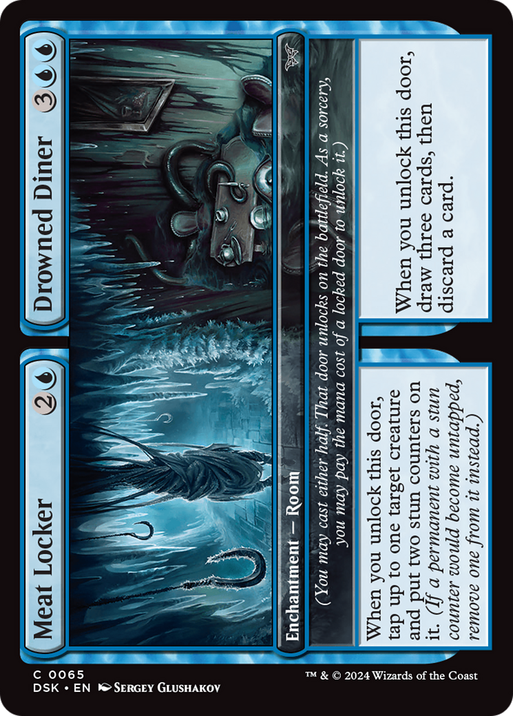 Meat Locker // Drowned Diner (065) Foil - Duskmourn: House of Horror