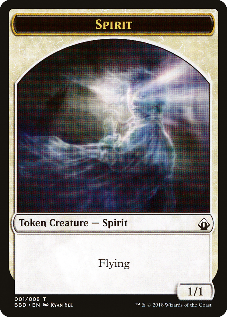Spirit Token (001) - Battlebond Tokens
