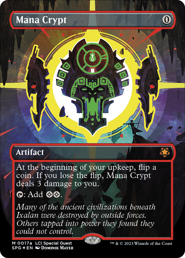 Mana Crypt (Borderless) (17a) Foil - Special Guests