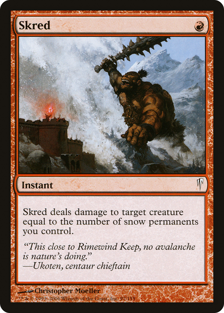 Skred (097) Foil - Coldsnap