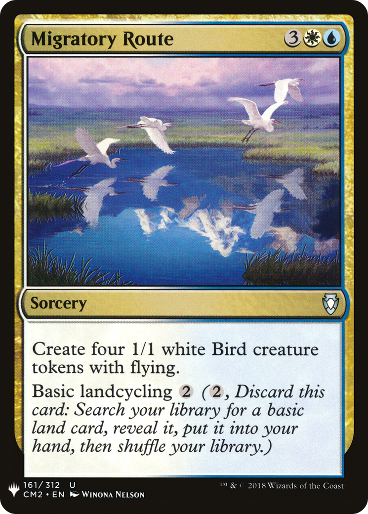 Migratory Route (CM2-161) - The List
