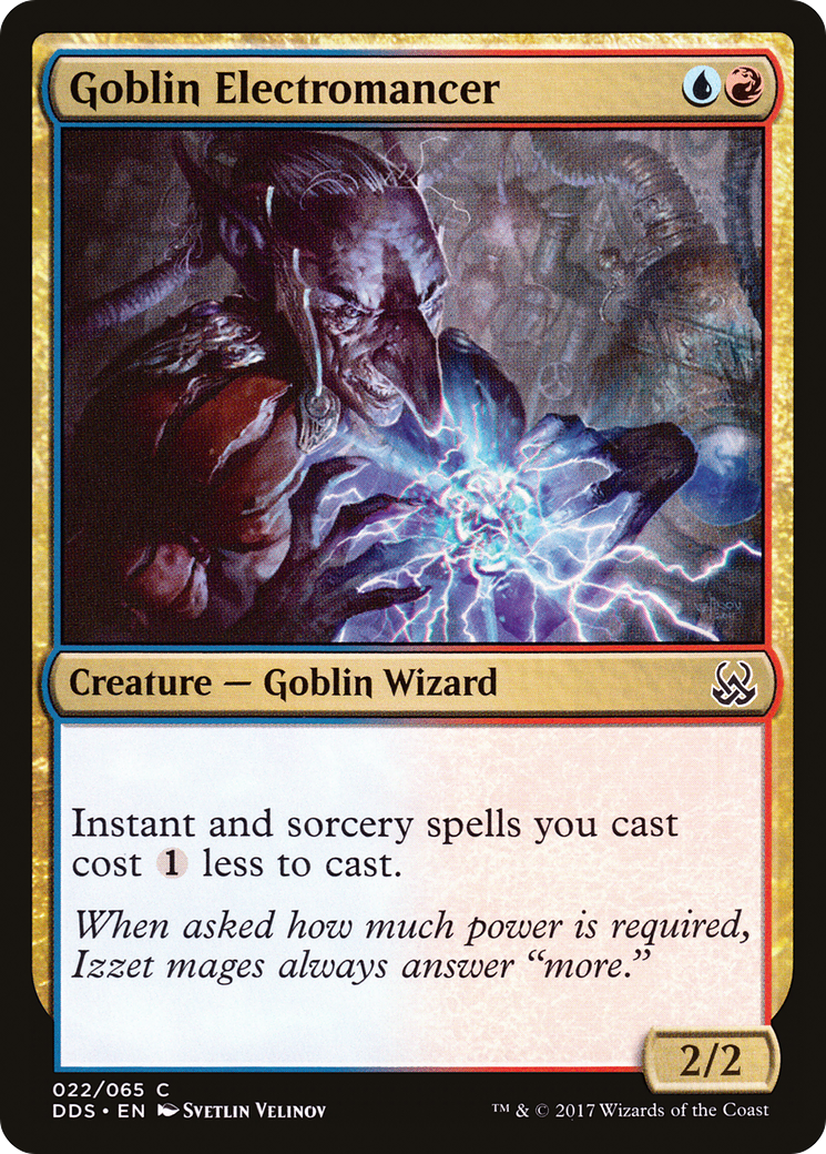 Goblin Electromancer (022) - Duel Decks: Mind vs. Might