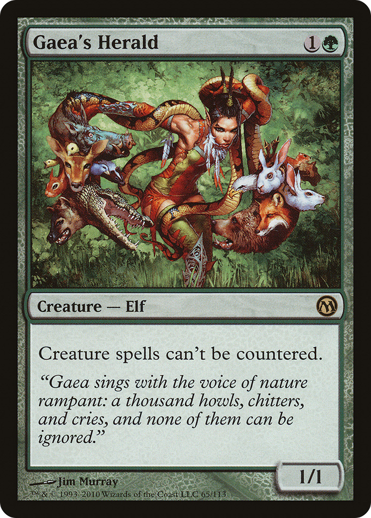 Gaea's Herald (065) - Duels of the Planeswalkers