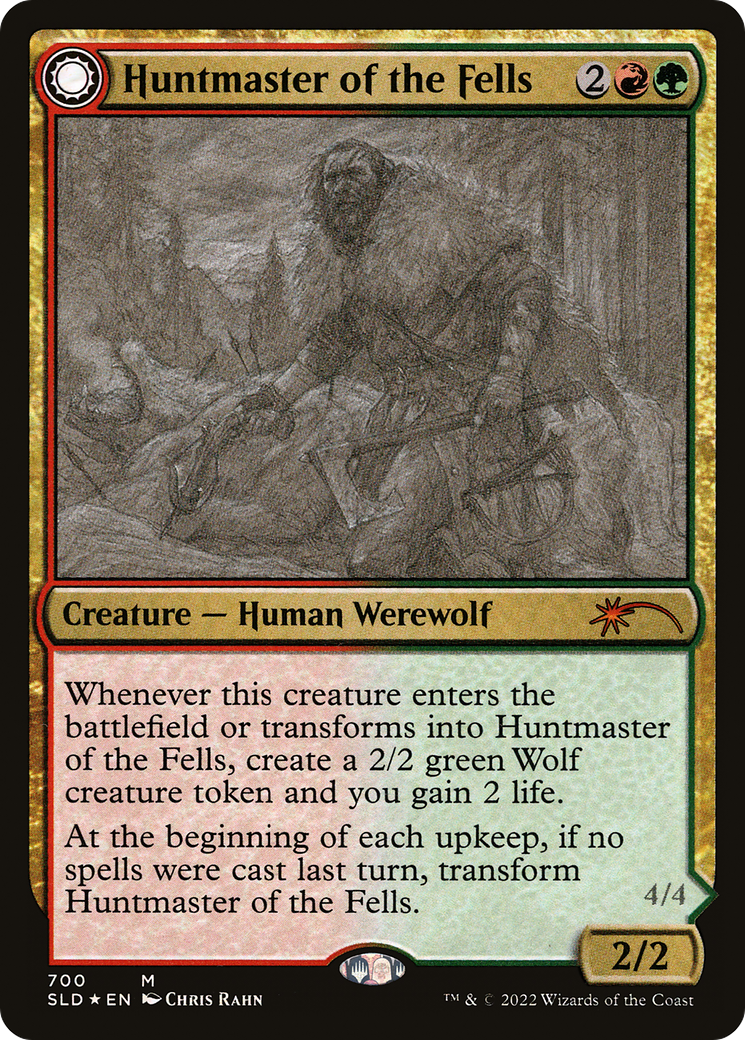 Huntmaster of the Fells // Ravager of the Fells (700) - Secret Lair Drop