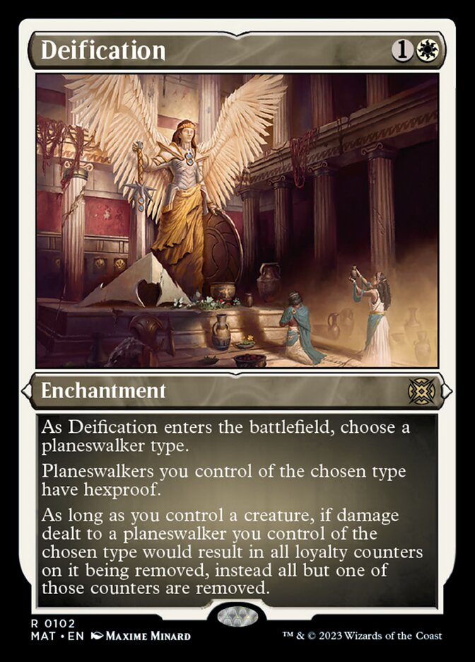 Deification (102) Foil - March of the Machine: The Aftermath