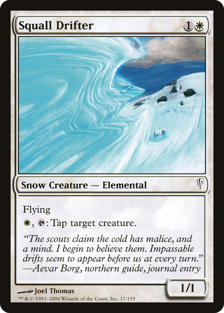 Squall Drifter (017) Foil - Coldsnap