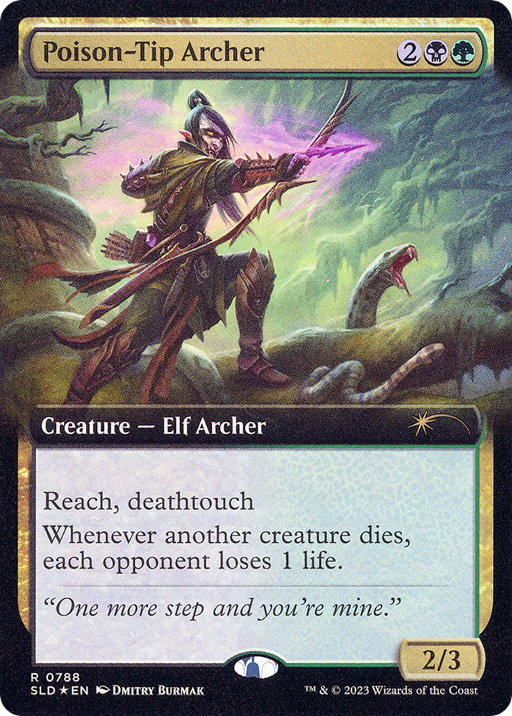Poison-Tip Archer (Extended Art) (788) Foil - Secret Lair Drop