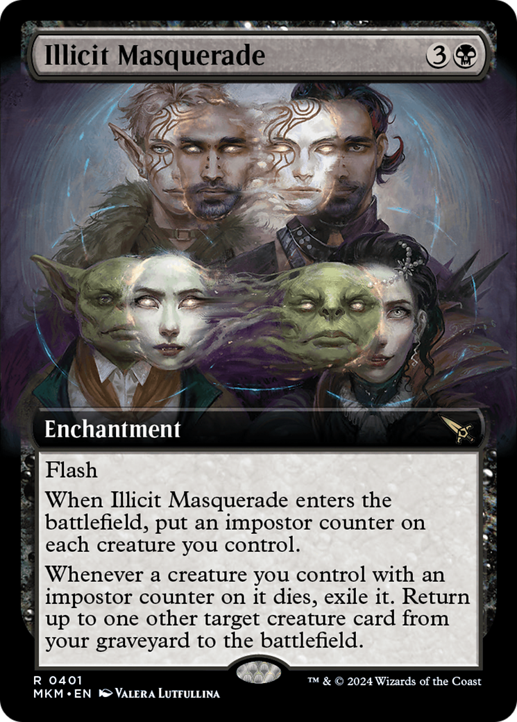 Illicit Masquerade: (Extended Art) (401)