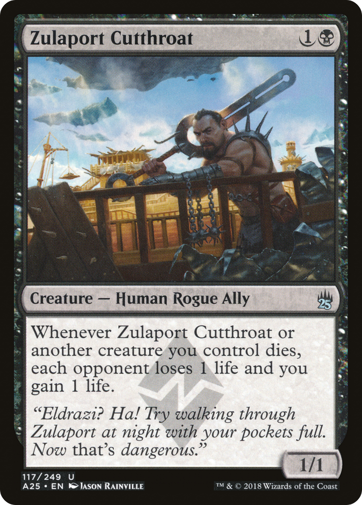 Zulaport Cutthroat (117) Foil - Masters 25