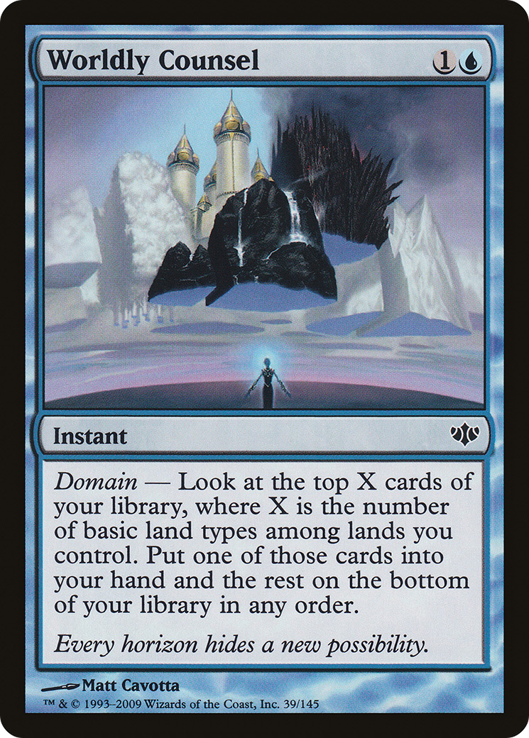 Worldly Counsel (039) Foil - Conflux