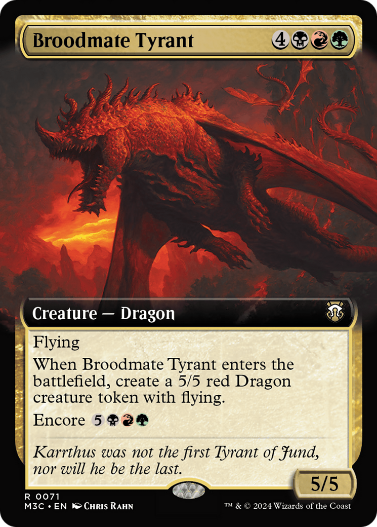 Broodmate Tyrant: (Extended Art) (071)