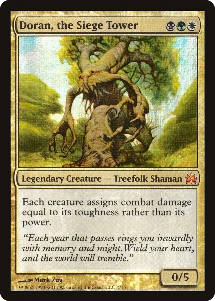 Doran, the Siege Tower (003) Foil - From the Vault: Legends