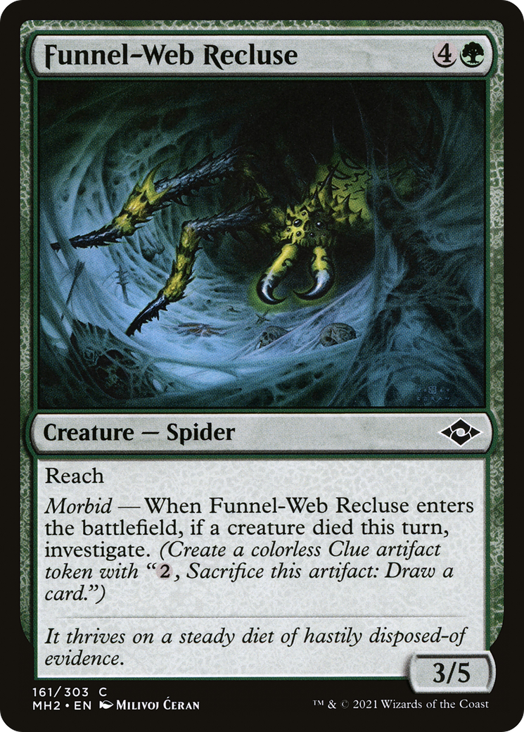 Funnel-Web Recluse (161) Foil - Modern Horizons 2