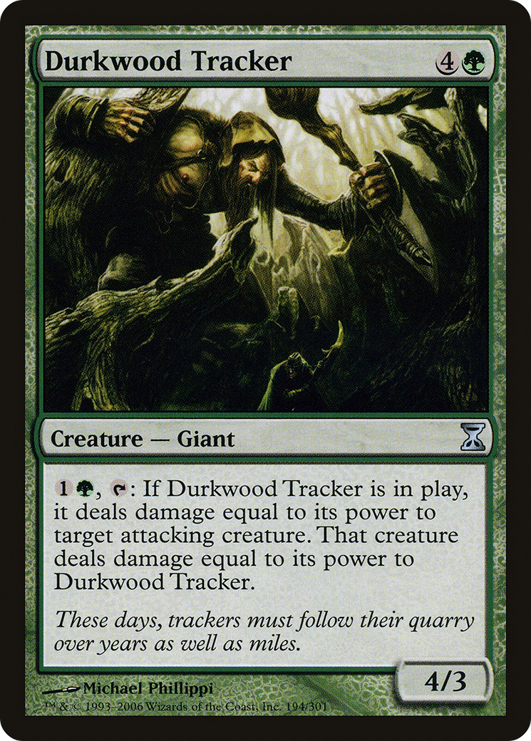 Durkwood Tracker (194) Foil - Time Spiral