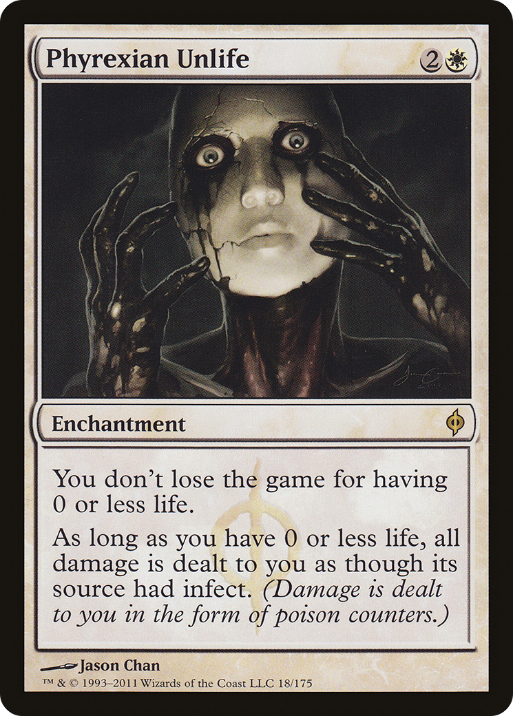Phyrexian Unlife (018) Foil - New Phyrexia