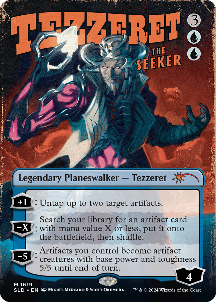 Tezzeret the Seeker (1619) - Secret Lair Drop