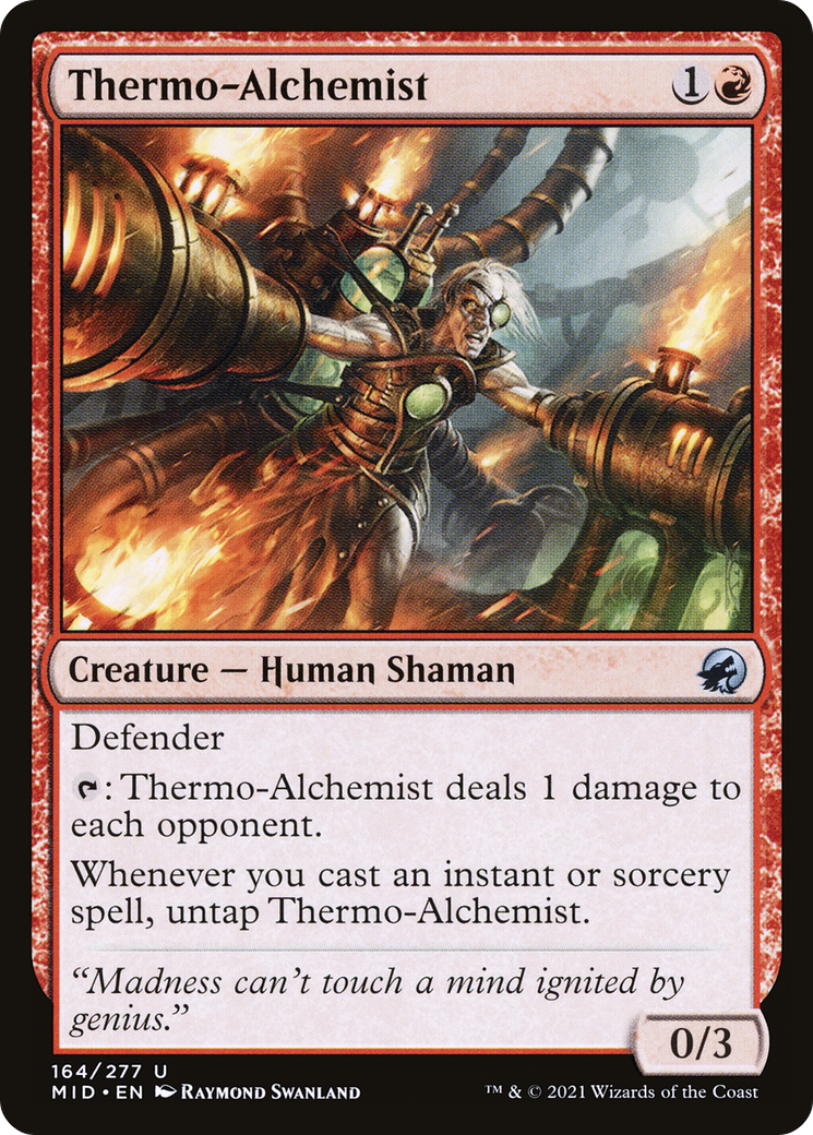Thermo-Alchemist (164) Foil - Innistrad: Midnight Hunt