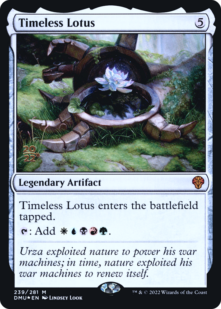 Timeless Lotus (239) Foil - Dominaria United Promos