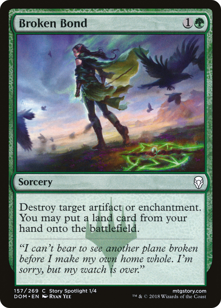 Broken Bond (157) Foil - Dominaria