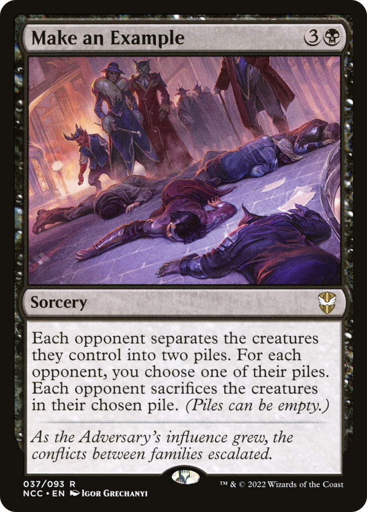Make an Example (037) - New Capenna Commander