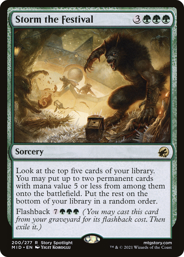 Storm the Festival (200) - Innistrad: Midnight Hunt