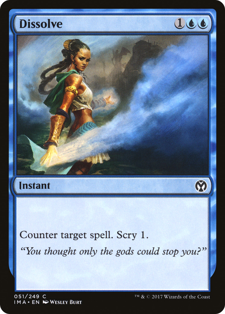 Dissolve (051) Foil - Iconic Masters