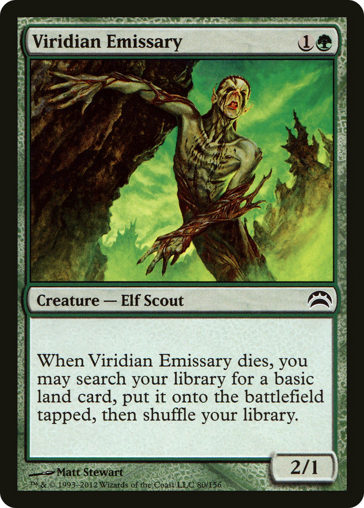 Viridian Emissary (080) - Planechase 2012