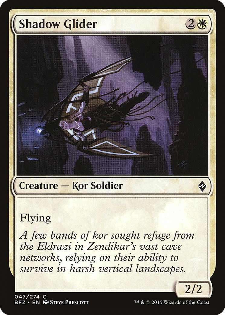 Shadow Glider (047) - Battle for Zendikar