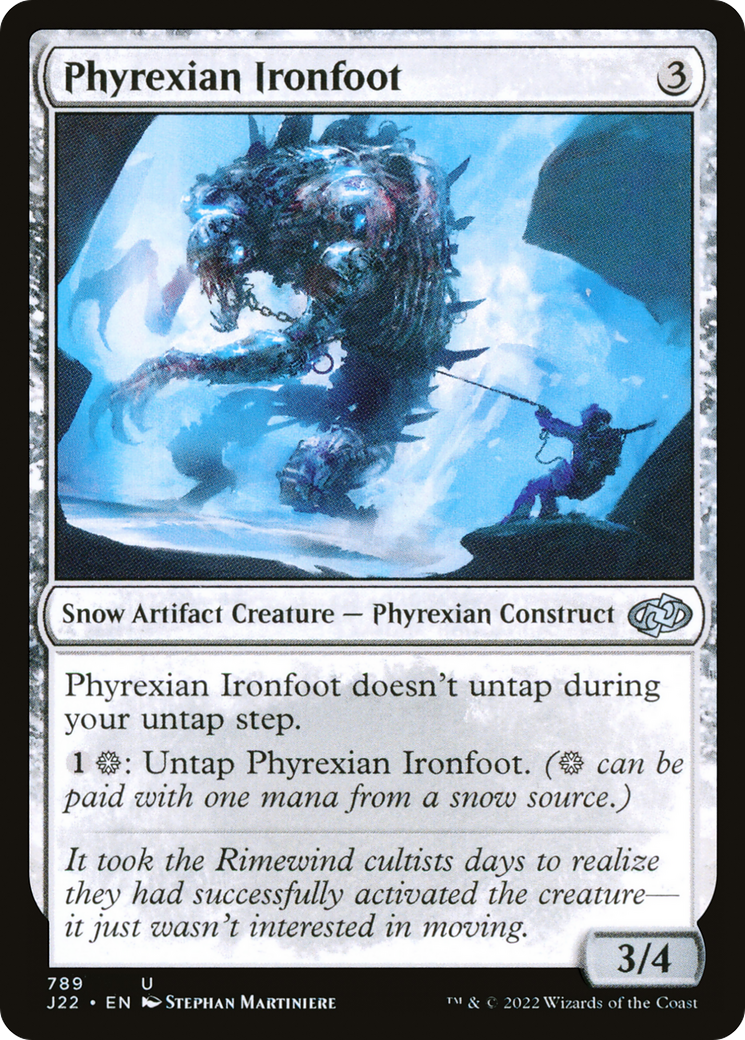 Phyrexian Ironfoot (789) - Jumpstart 2022