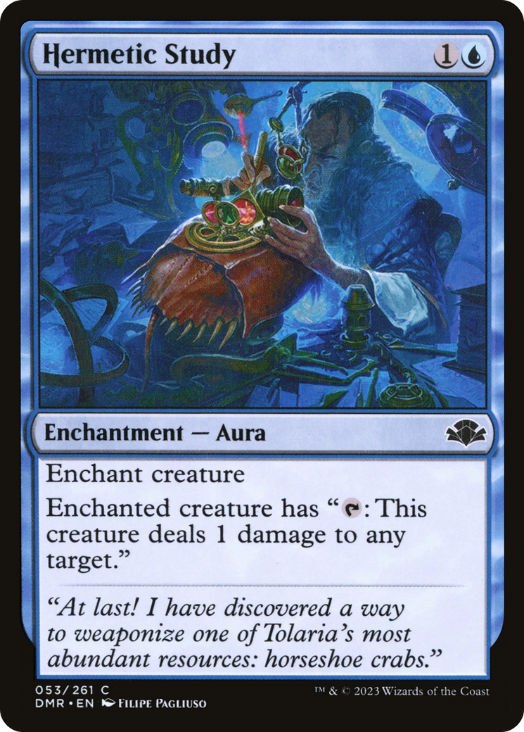 Hermetic Study (053) - Dominaria Remastered