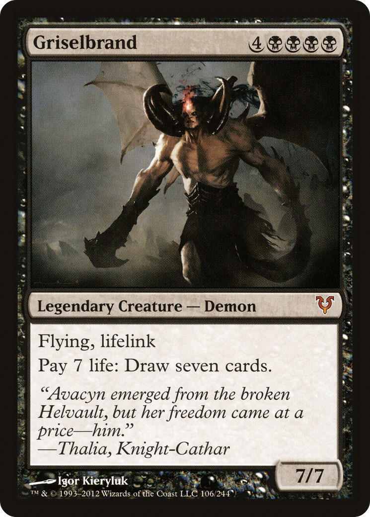 Griselbrand (106) Foil - Avacyn Restored