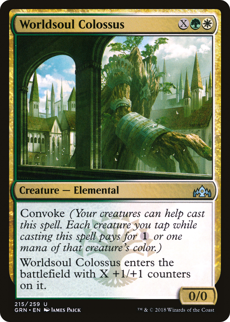 Worldsoul Colossus (215) Foil - Guilds of Ravnica