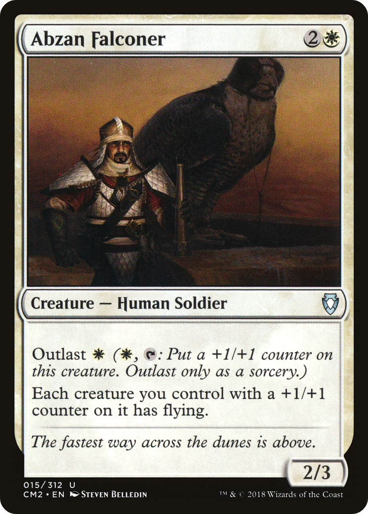 Abzan Falconer (015) - Commander Anthology Volume II